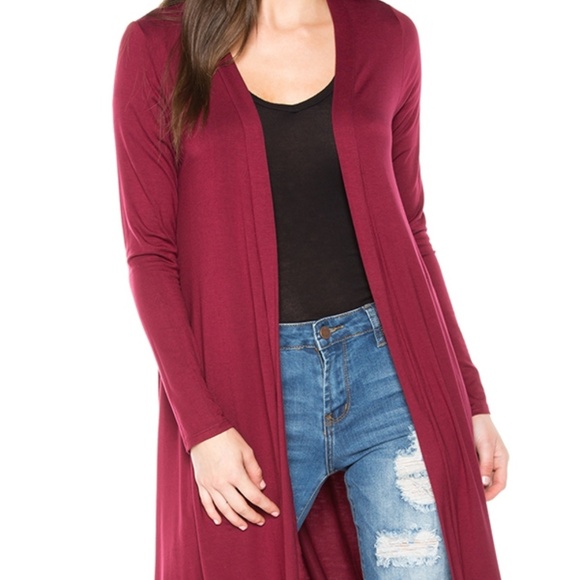 UHB | Long Solid Cardigan ❣️ Various - Picture 1 of 6